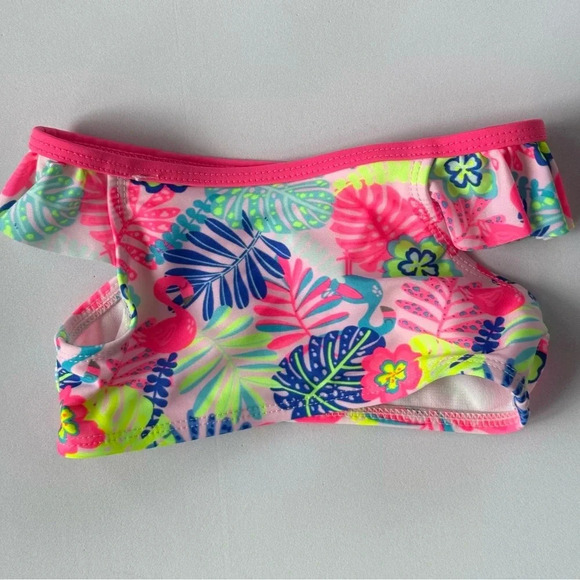 Wonder Nation Baby Toddler Girl Palm Bikini Swimsuit 2T - Picture 3 of 7